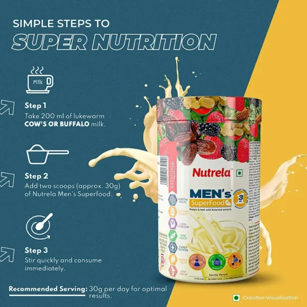 Patanjali Nutrela Men's Superfood - 400g