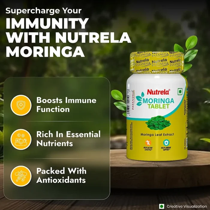 Patanjali Nutrela Moringa 60 Tablets