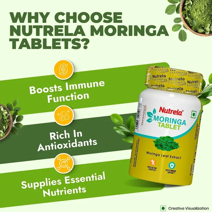 Patanjali Nutrela Moringa 60 Tablets