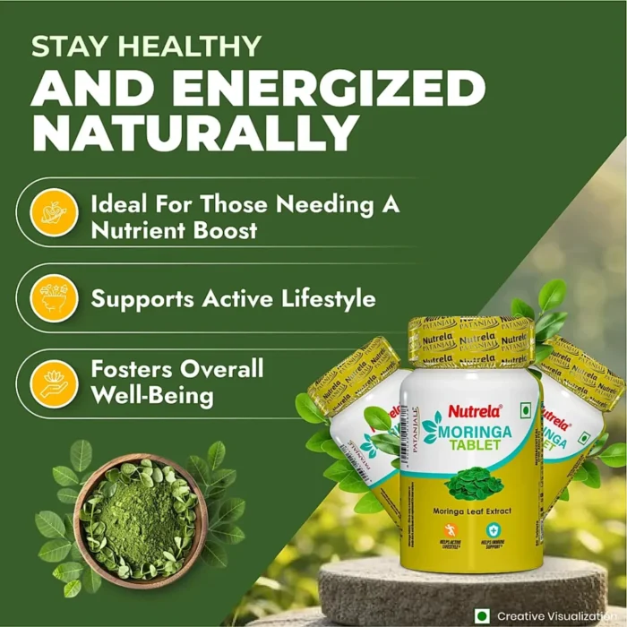 Patanjali Nutrela Moringa 60 Tablets