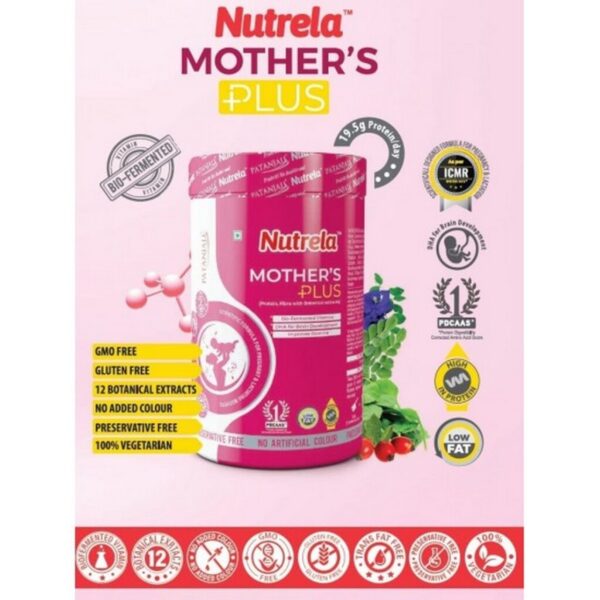 Patanjali Nutrela Mother’s Plus Health Drink For Pregnancy & Lactation - 400g