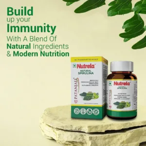 Patanjali Nutrela Natural Spirulina 60 Tablets