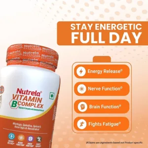 Patanjali Nutrela Vitamin B-Complex 30 Capsules