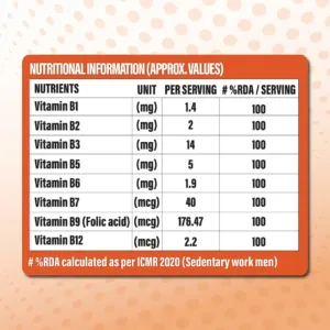Patanjali Nutrela Vitamin B-Complex 30 Capsules