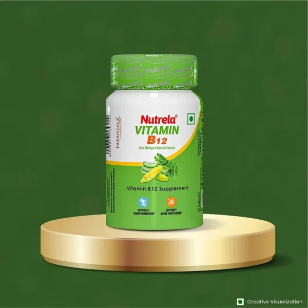 Patanjali Nutrela Vitamin B12 - 30 Veg Capsules