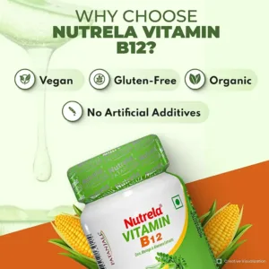 Patanjali Nutrela Vitamin B12 - 30 Veg Capsules