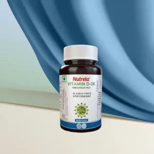 Patanjali Nutrela Vitamin D2K Natural - 60 Chewable Tablets