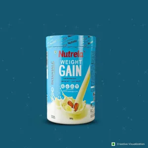 Patanjali Nutrela Weight Gain - Banana Flavor - 500g