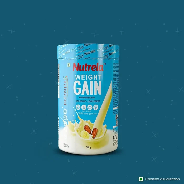 Patanjali Nutrela Weight Gain - Banana Flavor - 500g