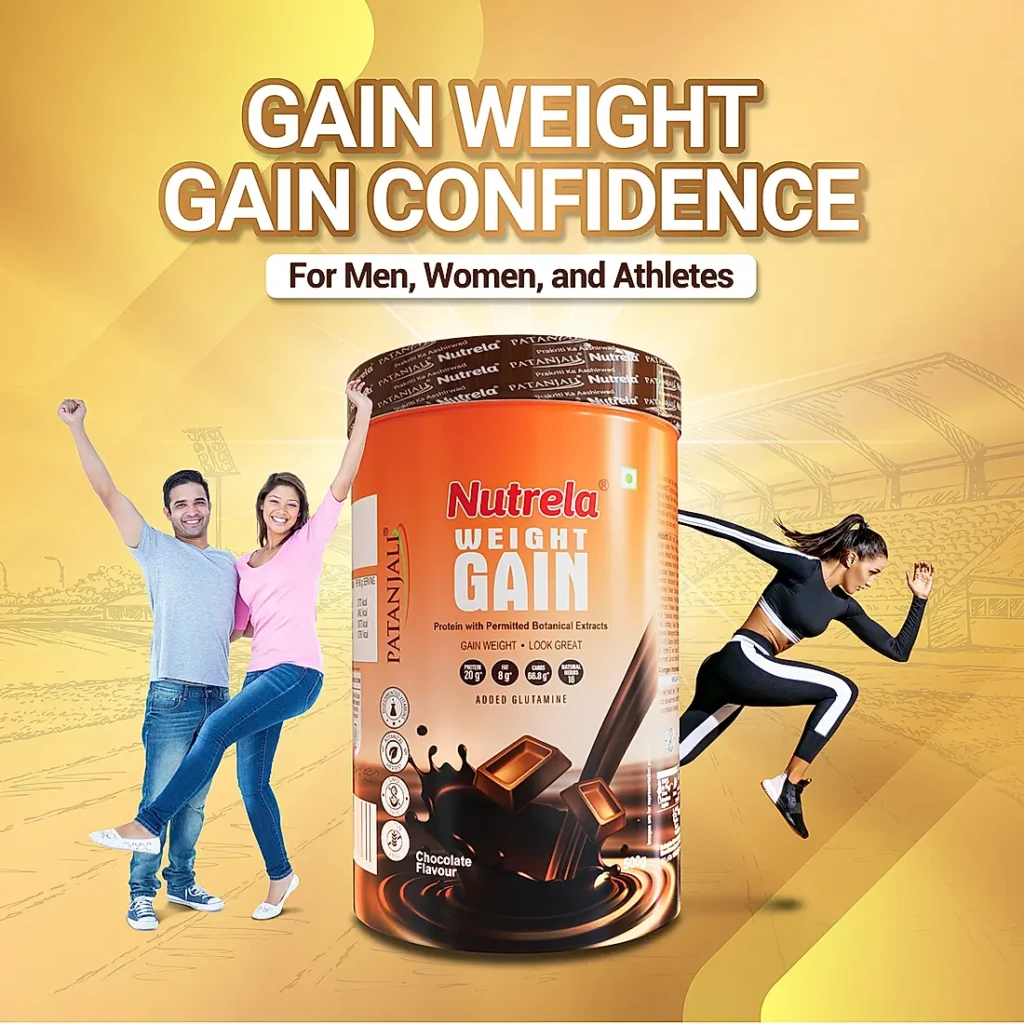 Patanjali Nutrela Weight Gain - Chocolate Flavor - 500g