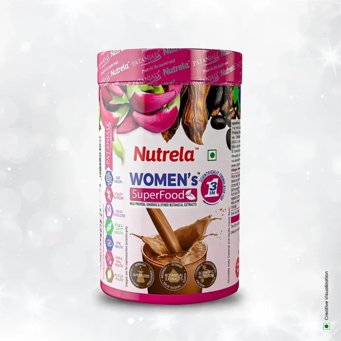Patanjali Nutrela Women's Superfood - Chocolate Flavor - 400g