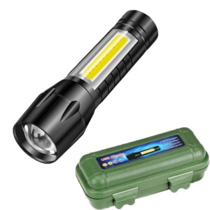 Rechargeable LED Torch - Small Sun 3 Mode
