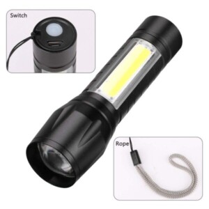 Rechargeable LED Torch - Small Sun 3 Mode