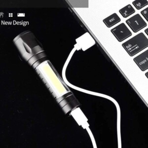 Rechargeable LED Torch - Small Sun 3 Mode
