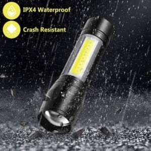 Rechargeable LED Torch - Small Sun 3 Mode