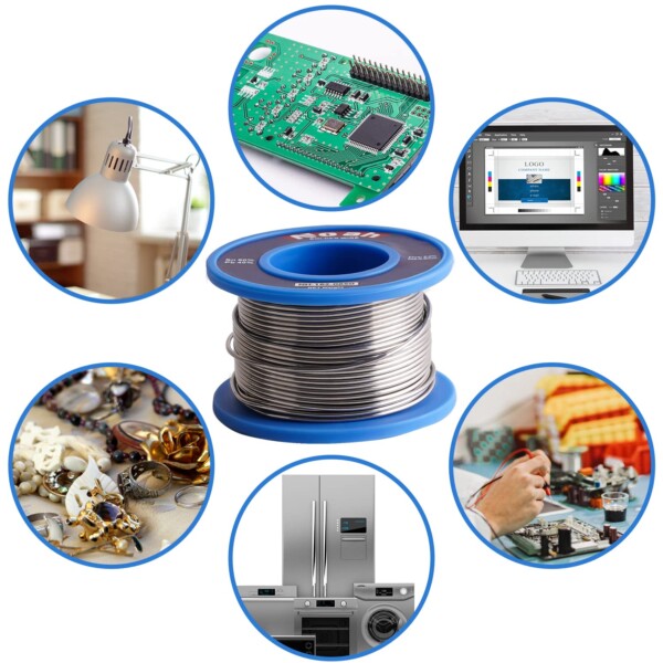 Solder Wire - Tin Lead Rosin Core for Electrical Soldering and DIY