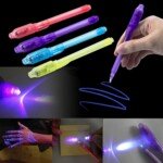 Invisible Ink Magic Pen with UV-Light