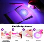 Invisible Ink Magic Pen with UV-Light