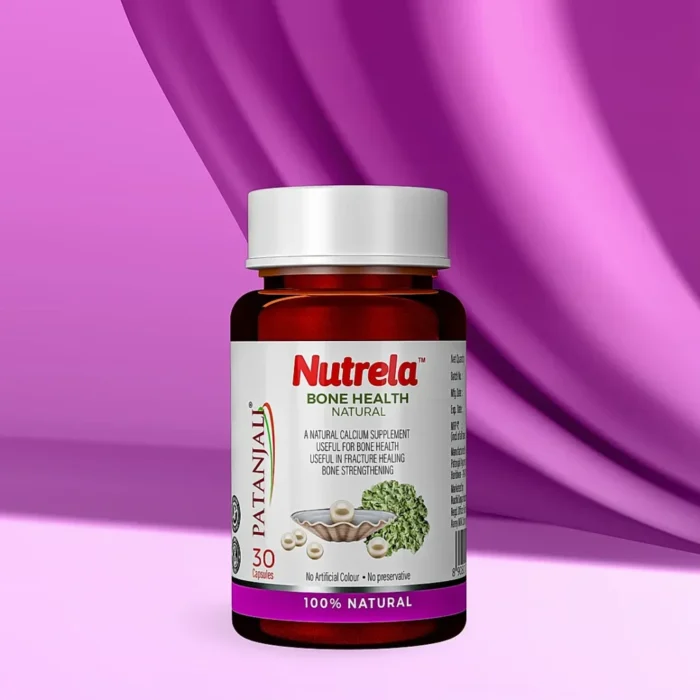 Patanjali Nutrela Bone Health - Natural 30 Capsules