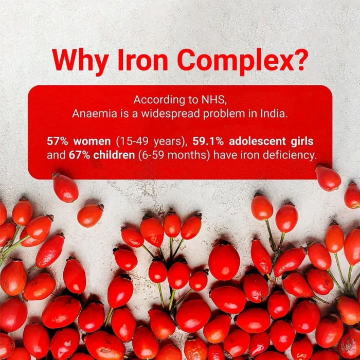 Patanjali Nutrela Iron Complex Natural 30 Capsules