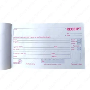 Receipt Book