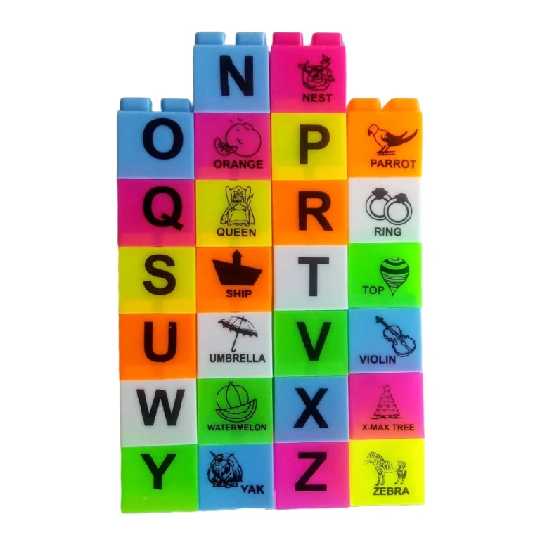 001 Play and Learn ABCD Blocks Games for Kids