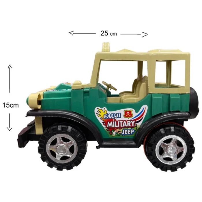 1781M Fauji Army Jeep - Medium Size
