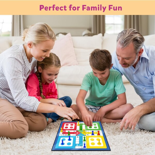 2 in1 Ludo, Snakes and Ladders Board Game