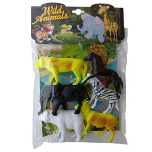 335-6 Wild Animals 6pcs Set for Kids