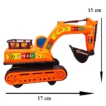 3368 Speed Power Friction JCB Toy 7 inch