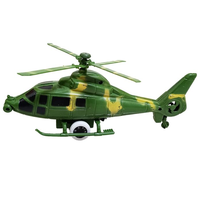 Army Helicopter Pull String 10 inch - Medium Size