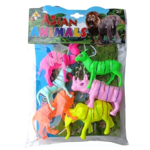 Asian Animal Set for Kids 6 pcs