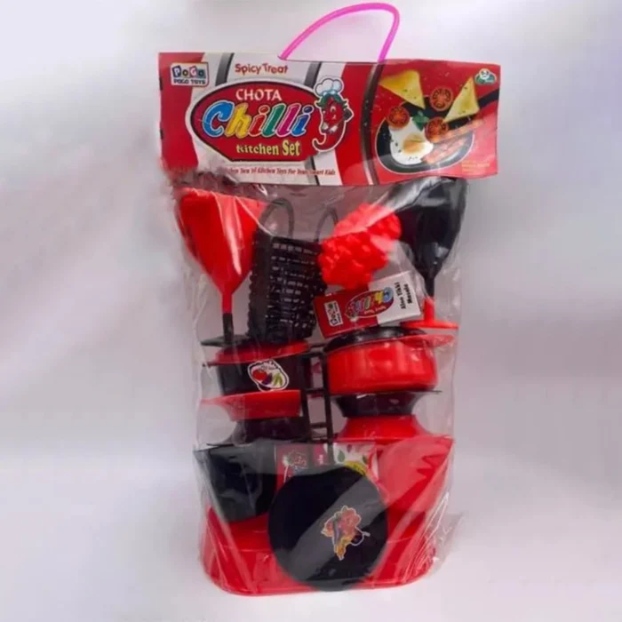 Chilli Small Party Kitchen Set Toy – 17 pcs