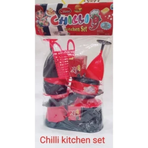 Chilli Small Party Kitchen Set Toy – 17 pcs