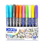 Doms Brush Pens - Metallic Brush Pens Colour Set