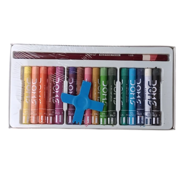 Doms Oil Pastels – 16 Shades