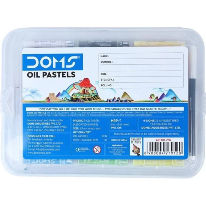 Doms Oil Pastels – 50 Shades