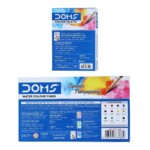 Doms Water Colour Tubes – 12 Shades