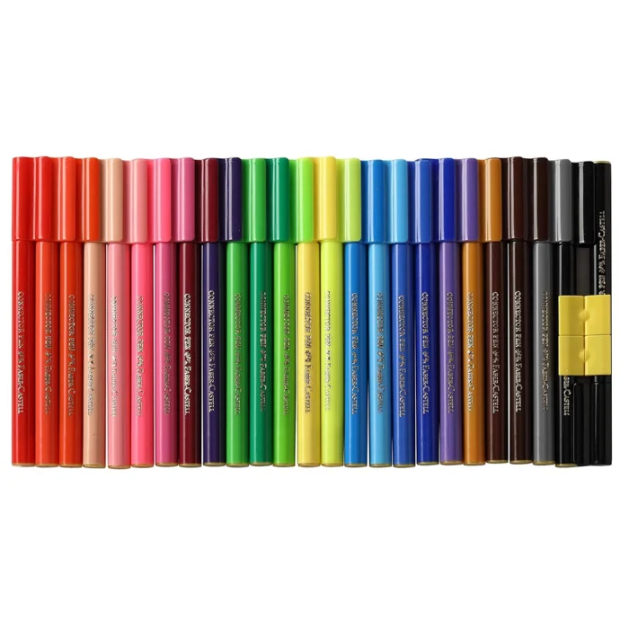Faber Castell Water Colour Sketch Pens – Connector Pen 25 Shades