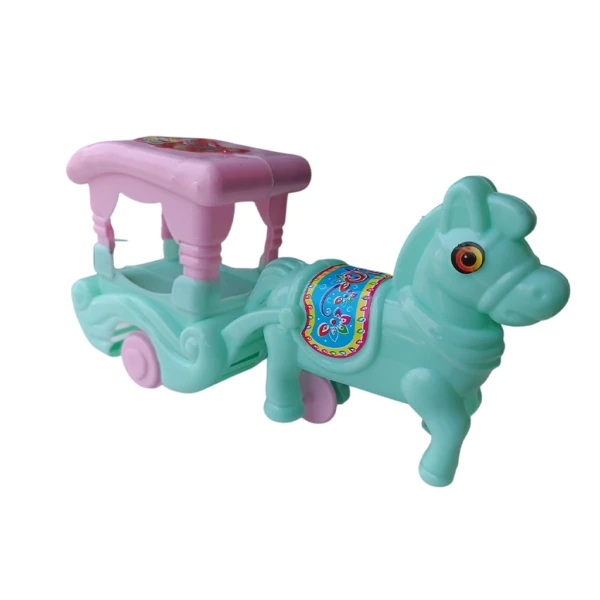 Mini Horse Cart 'Tanga' Toy 6.5 inch