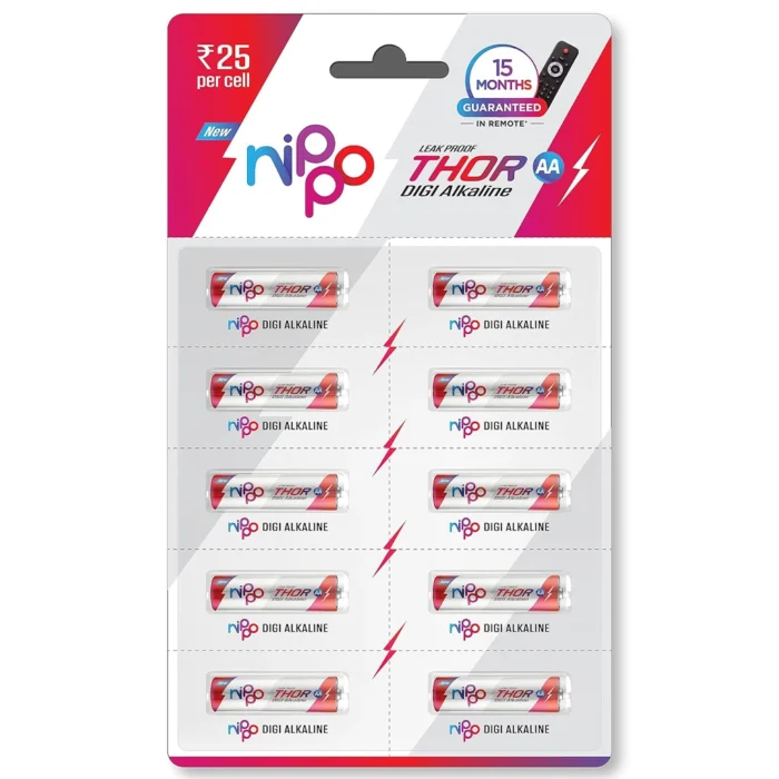 Nippo Battery – Reliable AA/AAA Thor