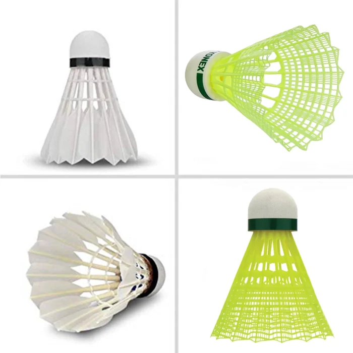 Nylon and Feather Badminton Shuttlecock