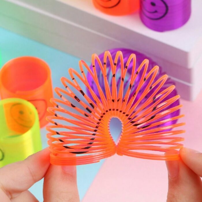 Rainbow Magic Plastic Spring Toy – Mini Size