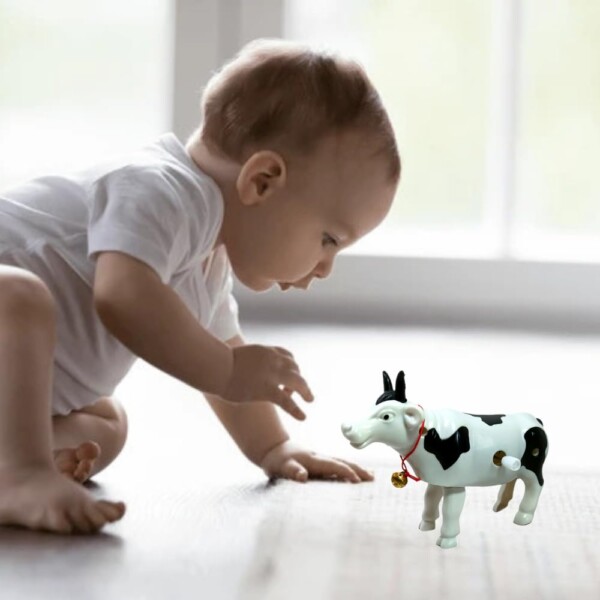Small Cow with Key Toy for Kids