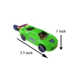 Champian Mini Sport Car With Key Spring Button Car Toy 3.5 inch