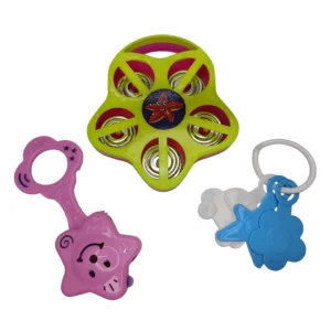 New Born Baby Toys Rattle Set 3 Pcs