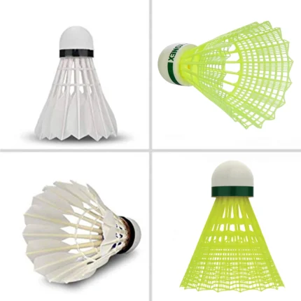 Nylon and Feather Badminton Shuttlecock
