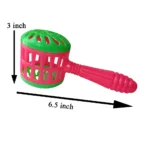 Oval New Born Baby Toys Rattle Set 1 Pc