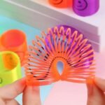 Rainbow Magic Plastic Spring Toy – Mini Size
