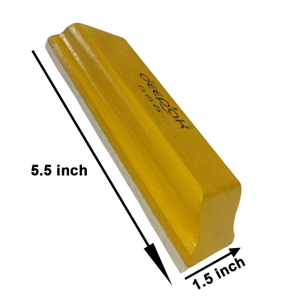 White & Black Board Duster_666 Deepak 5.5in White & Black Board Duster